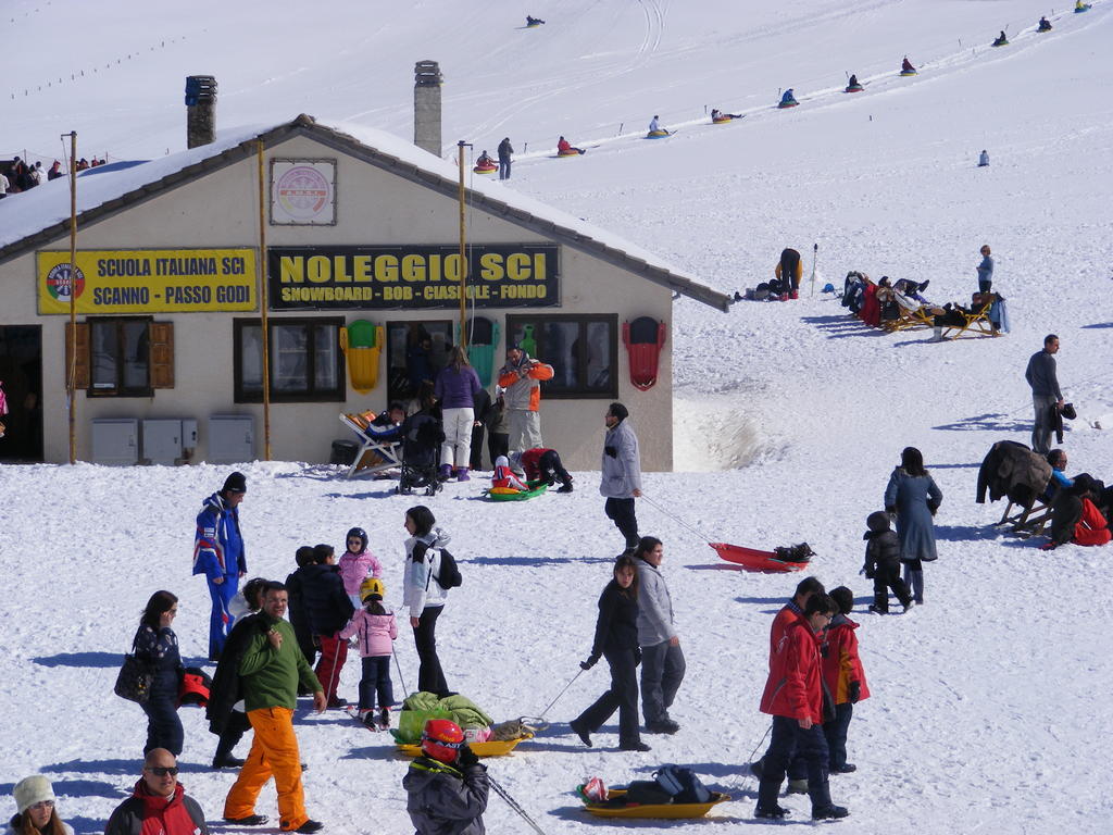 Rifugio Passo Godi Aparthotel Scanno Exterior photo